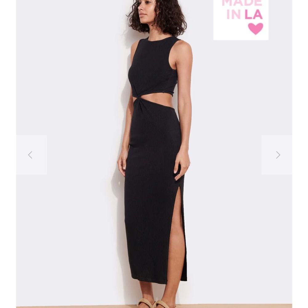 NWT Sundry Cutout Black Maxi
